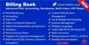 Billing Book -Advanced POS