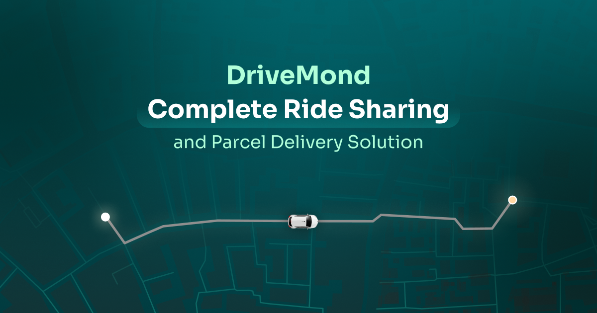Drivemond-image DriveMond — Ride Sharing Parcel Delivery Solution Admin Panel and User App v2.6 - Image 1